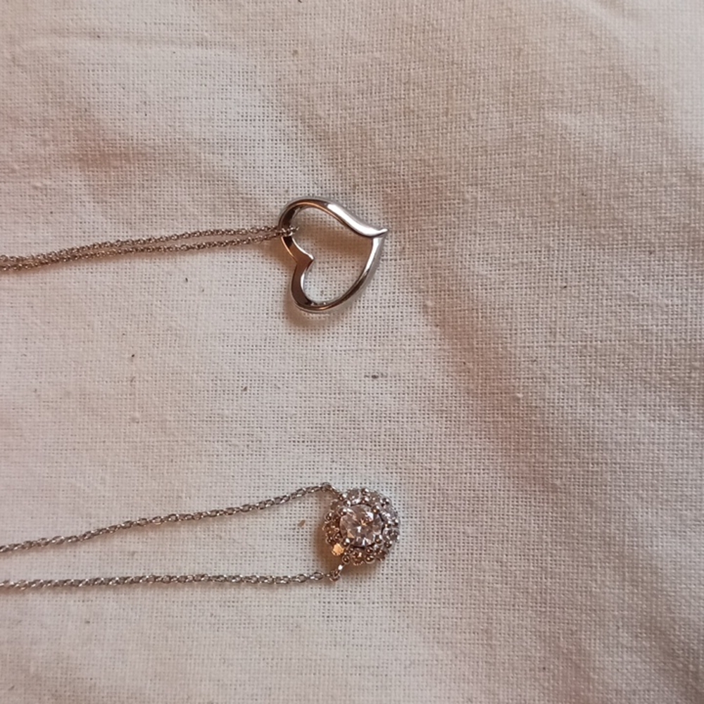 Sterling silver necklaces